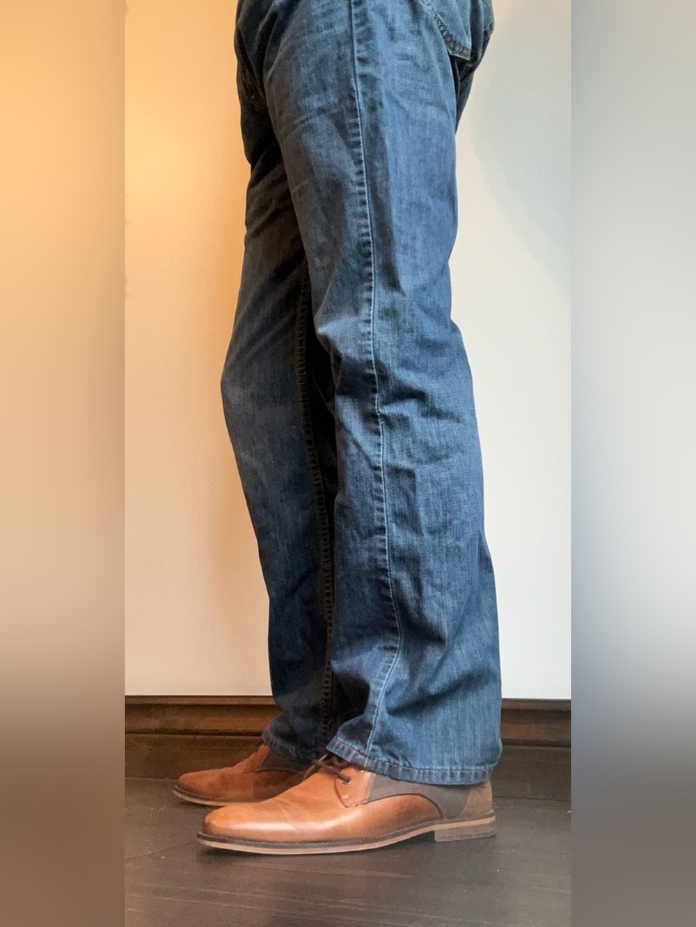 Levi's 527 Slim Bootcut Men's 100% Cotton Medium Wash Jeans 34x32
